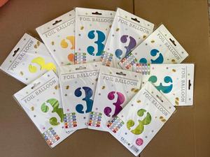 Großhandel 16 Zoll Helium folie Luftballons Globos Dekoration Beleuchtung Bobo Nummer Luftballons Dilation - Product Image 6