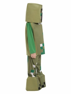 Costume da Cosplay XJ per Bambini, Personaggio My World Tough Guy, per Feste in Maschera e Spettacoli Teatrali, 100% Poliestere, Unisex - Product Image 5
