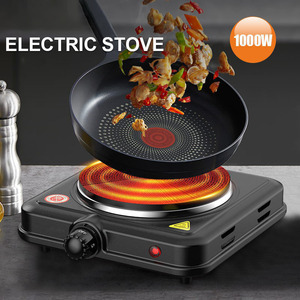 Single Burner Electric <b>Stove</b> 220V Portable Adjustable Temperature Induction Cooker For Camping Kitchen Use - Product Image 2