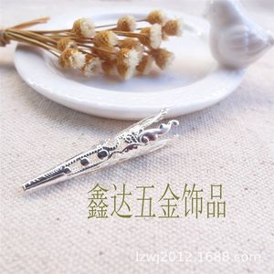 อุปกรณ์ทำผมโบราณแบบซินด้า วัสดุทำมือ DIY: ถาดดอกไม้ทรง<span class=keywords><strong>ก</strong></span>รวยทองเหลือง, ปิ่นปั<span class=keywords><strong>ก</strong></span>ผม, ลู<span class=keywords><strong>ก</strong></span>ปัดยาวปลายแหลม - Product Image 4