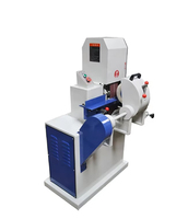 Polisseuse de tuyaux ronds à courroie simple, machine de meulage de cercles extérieurs, 380V 3kW, roue de 300mm, table 1300x70x1300mm