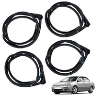 Joint d'étanchéité en caoutchouc pour porte DACHENG OEM 67862-02100 Corolla 2003-2007 – Étanche, insonorisé, anti-poussière, coupe-vent