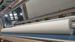 <span class=keywords><strong>Prix</strong></span> d'usine Géotextile PET PP non tissé pour la construction ferroviaire 100g <span class=keywords><strong>200g</strong></span> 300g 600g 1000gsm Géotextile de filament de fibre courte - Product Image 6