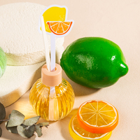 Nouveaux diffuseurs d'arômes de fruits à base d'oranges, de pêches, de raisins, de pastèques, d'aromathérapie, de parfum, de diffuseur de roseaux pour la maison