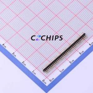 X1311WV-33J-C18D27 Pin Header Through hole Component (THT),P=1.27mm Connector 1x33P 1.27mm 1.27mm Pin Header - Product Image 2