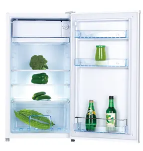 91L 단일 도어 12V 24V DC AC 태양 미니 냉장고 소형 냉장고 작은 냉각기