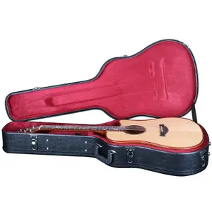 2020 新款吉他硬案例防水PU皮革厂批发电动吉他盒弹古典吉他案例