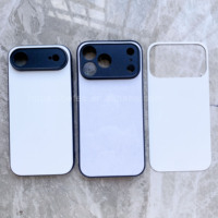 Coque de téléphone anti-chute en aluminium pour sublimation, compatible iPhone 18 Pro, 18 Pro Max, 17, 17 Pro, 17 Air, 17 Pro Max – Coques vierges personnalisables