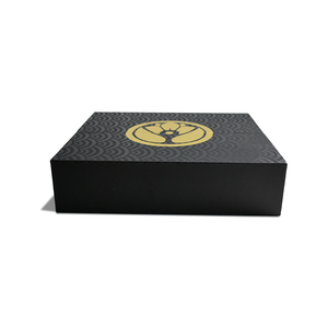 2025 Newly Luxury Gift <b>Box</b> Folding Two Doors Lid <b>Box</b> <b>Silver</b> Gold Foil Stamping Logo Magnetic Boxes - Product Image 2