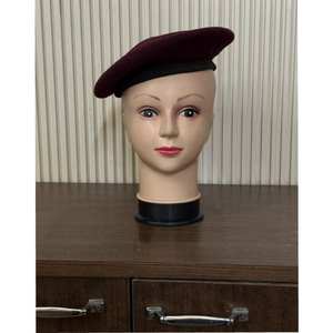 Diseño de camuflaje Formal 100% lana Unisex cuatro estaciones boina gorra para uso al aire libre uniforme de campo llamativo - Product Image 4