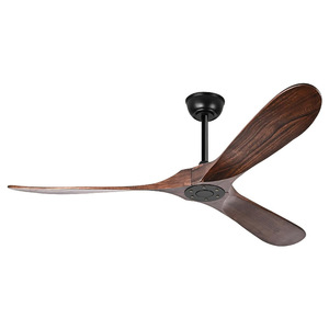 Outdoor <b>Ceiling</b> <b>Fan</b> 52 Inch Wood AC Motor Reversible Airflow <b>Remote</b> <b>Control</b> For Patio Living Room Bedroom - Product Image 5
