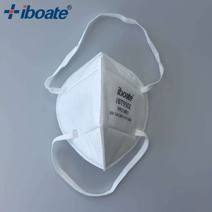 Iboate masker sekali pakai dapat dilipat, pelindung partikulat buatan kepala <span class=keywords><strong>FFP2</strong></span> - Product Image 3