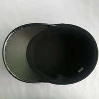 Black Kepi Hat Sombreros planos
