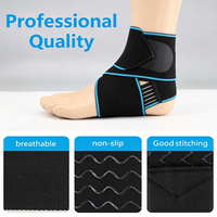 A026 Support de cheville avec sangles – Compression et maintien professionnels pour une stabilité accrue