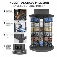Présentoir rotatif robuste de qualité supérieure pour carreaux, support de salle d'exposition à 360 degrés pour l'affichage d'échantillons de céramique, de pierre et de mosaïque
