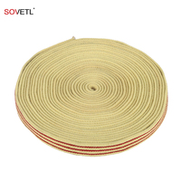 Sangle ignifuge en aramide Kevlars Ceinture ignifuge Sangle élastique en fibre d'aramide résistante au feu