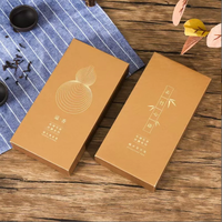 Emballage de bougie en papier enduit écologique, forme personnalisable, boîte cadeau avec couvercle supérieur et inférieur