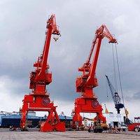 Grue de portail de chantier naval de 50 tonnes