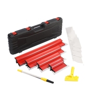 Ensemble de grattoirs en acier inoxydable de 25/40/60/80cm Couteau à mastic mural de haute qualité Couteau à mastic pour la décoration de la maison de Chine