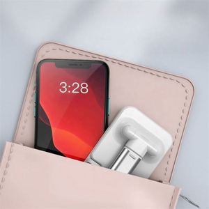 Custom Adjustable Cell Phone Stand for <b>Desk</b> - Foldable Holder with Silicone Pad for All Phones, Ideal Gift - Product Image 4