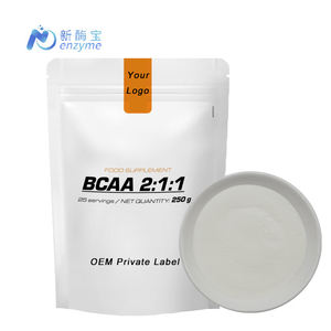 Fornitura di Novenzyme, Polvere di Aminoacidi a Catena Ramificata <span class=keywords><strong>BCAA</strong></span> in Bulk, Etichetta Privata OEM - Product Image 1