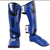 2023 boxe protège-tibia entraînement au combat protège-tibia protège-cheville MMA Muay Thai entraînement jambières légers coups de pied protège-tibias
