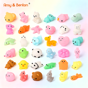 Giocattoli Antistress a Forma di Animali Cartoon, <span class=keywords><strong>Squishy</strong></span> Morbidi per Regali di Festa, Giocattoli per Bambini per Alleviare Stress e Ansia - Product Image 2