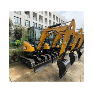 รถขุดขนาดเล็ก SANY SY35U รุ่นใหม่ล่าสุด แบบ Zero Tail Swing พร้อมเกียร์บ็อกซ์ประสิทธิภาพสูง ปั๊ม แบริ่ง สำหรับงานก่อสร้าง รับประกันระยะยาว - Product Image 1
