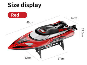 Nhà Máy Hj810b 2.4G Điều Khiển Từ Xa 30 + Mph Du Thuyền Nước Hệ Thống Làm Mát Cao Tốc Độ Du Thuyền RC Lớn Thuyền Đồ Chơi - Product Image 6