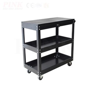 Chariot à outils portable Offre Spéciale à 3 couches <span class=keywords><strong>Kit</strong></span> d'atelier mobile personnalisable avec support OEM pour armoires à outils - Product Image 3