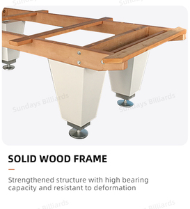 Table de <span class=keywords><strong>billard</strong></span> américaine en ardoise de 8 pieds/9 pieds pour usage professionnel en intérieur, table de <span class=keywords><strong>billard</strong></span> commerciale - Product Image 5