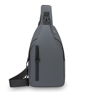 Bolso de Pecho USB Multifuncional para <span class=keywords><strong>Hombre</strong></span>, Nuevo Bolso de Hombro Simple, Gran Capacidad, Moderno, Ligero y Versátil - Product Image 4