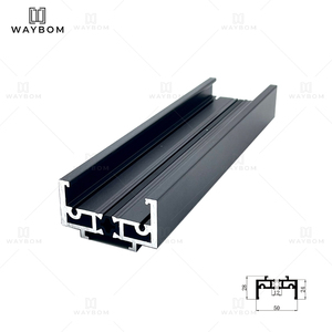 Puertas y Ventanas Panorámicas de <span class=keywords><strong>Vidrio</strong></span> <span class=keywords><strong>Fijo</strong></span> para Toda la Fachada, Puertas Corredizas de <span class=keywords><strong>Vidrio</strong></span> Personalizadas, Perfiles de Aluminio - Product Image 3