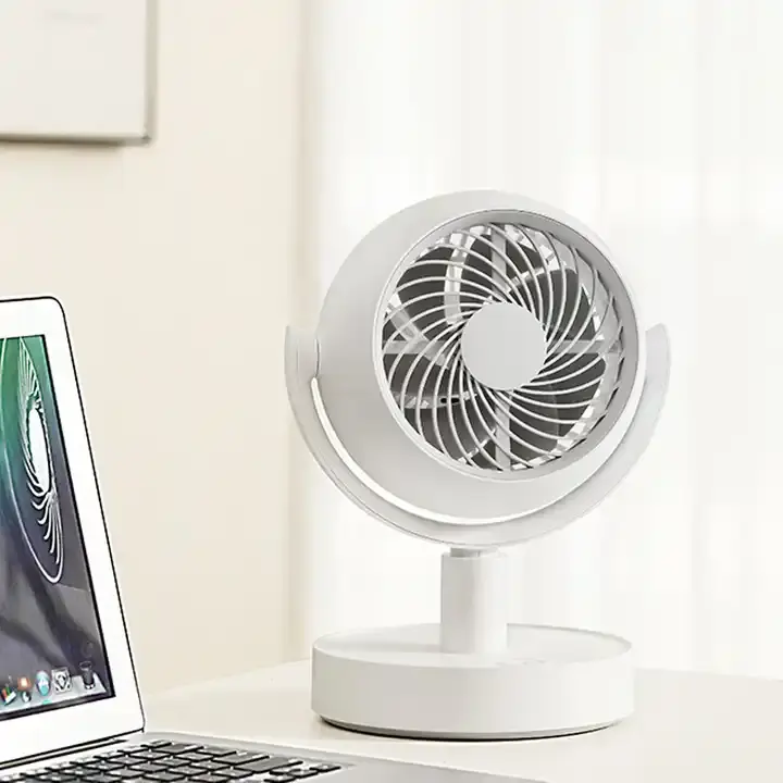 Nouveau design rechargeable usb mini ventilateur de bureau portable rotatif cool ventilateur de bureau à vendre