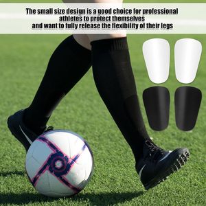 4pcs Mini Football <b>Shin</b> <b>Pads</b> Tiny Protective Soccer Guards Men Women Boys Girls DIY - Product Image 2