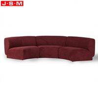Sofá de diseño moderno de lujo para casa de Hotel, muebles, base de madera de Fresno, conjunto de sofá ensamblado para sala de estar