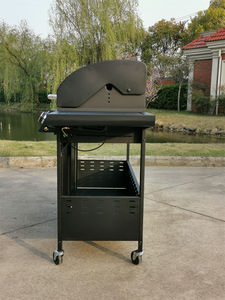 Fournisseur chinois Fournisseur de barbecue noir Brûleur intégré au propane pour jardin extérieur Brûleur latéral naturel Barbecue à gaz - Product Image 4