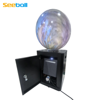 Projecteur Seeball X5 Pro LED avec objectif fisheye superposé, base mobile, écran sphérique, cinéma dôme 4K, 3200 lumens intégrés