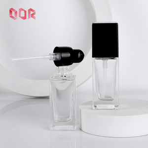 Transparent Emulsion Essence Bottle Customized Cosmetics <b>Container</b> Empty For 20ml 30ml Cosmetics Package with Pressing Pump Cap - Product Image 4
