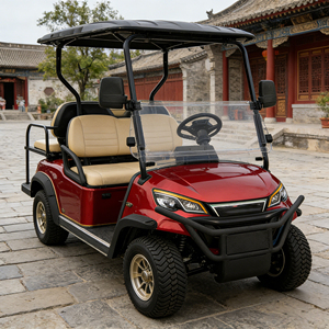 WOLAN, fabricant direct, prend en charge la personnalisation de la voiturette de golf miniature à <span class=keywords><strong>4</strong></span> places au lithium pour les sentiers de jardin privés - Product Image 3