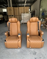 Nouveau siège de voiture électrique VIP de luxe en cuir aéronautique avec écran tactile pour Toyota Alphard HiAce Mercedes Benz Vito V-Class W447