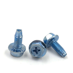 SDPSI DCTCheap fiyat M5 M6 çapraz altıgen flanş iplik haddeleme kendinden dokunarak vidalar - Product Image 4