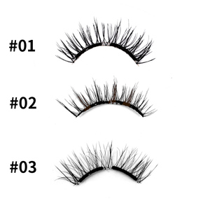 Kit de <span class=keywords><strong>cils</strong></span> magnétiques réutilisables légers et doux avec applicateur – Sans colle, aspect naturel, format voyage, résistant à l'eau, qualité supérieure - Product Image 3