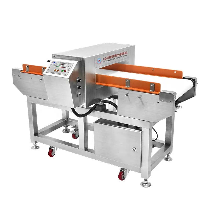 Professional Industrial Production Line Detector Systems De Metales Precious Conveyor Belt Food Grade Metal Detector