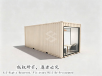 2026 Chine – Nouveaux Cafés Conteneurs Préfabriqués Prêts à l'emploi – Mini Maisons Mobiles Conteneurs Bar-Café CE