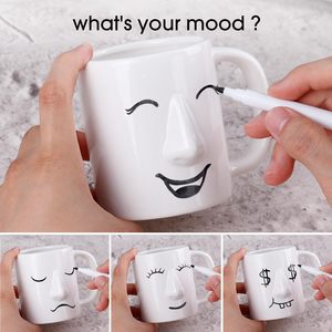 BespritGift DIY Mug en céramique en forme de nez, ensemble <span class=keywords><strong>cadeau</strong></span>, mug <span class=keywords><strong>à</strong></span> café en grès de 11 oz, ensemble <span class=keywords><strong>cadeau</strong></span> <span class=keywords><strong>pour</strong></span> homme, peignez votre propre mug <span class=keywords><strong>pour</strong></span> un anniversaire, <span class=keywords><strong>la</strong></span> <span class=keywords><strong>fête</strong></span> <span class=keywords><strong>des</strong></span> <span class=keywords><strong>pères</strong></span> - Product Image 3