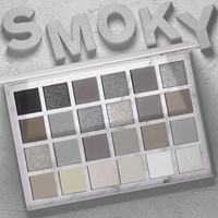 Palette de fards à paupières nude de luxe de haute qualité, poudre libre, waterproof, marque privée, haute pigmentation, pailletée, scintillante, pour peaux claires