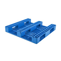 Palette en plastique bleue pour chariot élévateur, 1200*1000*150mm, haute densité, plusieurs tailles disponibles, nouveau matériau