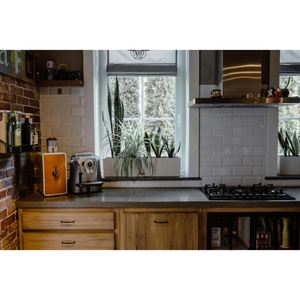 بريما خزانة مطبخ أنيقة طلاء نهائي وتخزين عملي للمنازل الحديثة تصميم خاص باب خزانة شاكر - Product Image 6