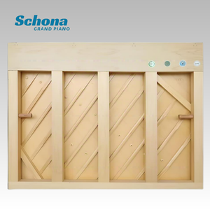 Pianoforte Verticale Acustico Modello 126 in <span class=keywords><strong>Oro</strong></span> Bianco con 88 Tasti, Produttore all'Ingrosso per Uso Professionale e Familiare - Product Image 5